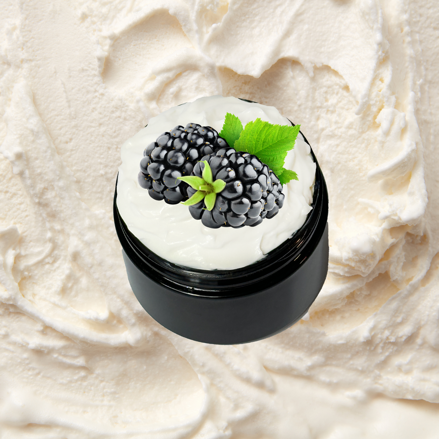 Blackberry Vanilla Organic Moisturizing Body Lotion Shea Cocoa Butter
