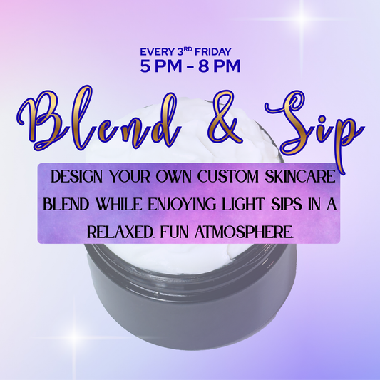 Blend & Sip | Scent, Sip & Create Your Own Blend