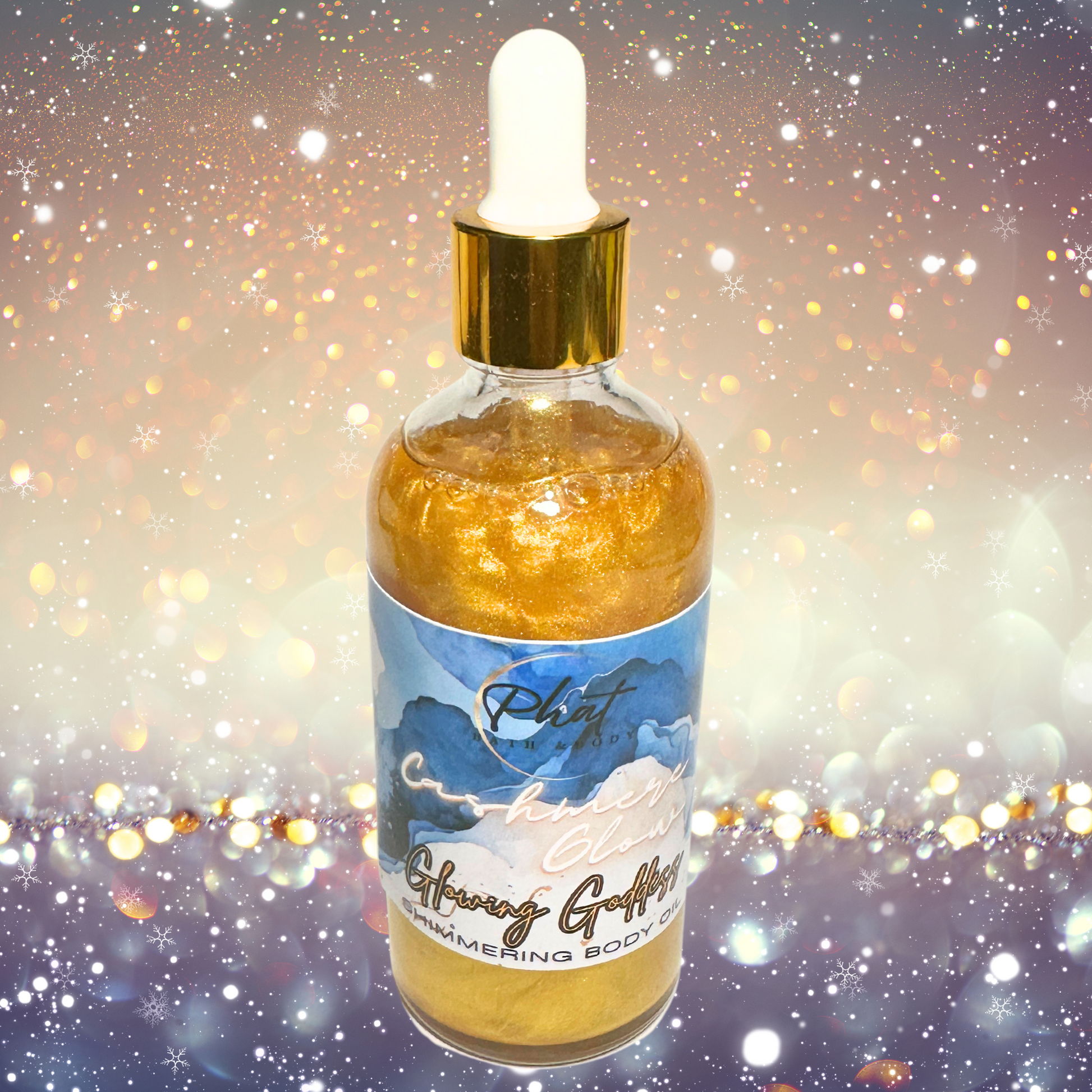 Cashmere Glow Glowing Goddess Natural Shimmer Body Oil
