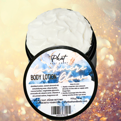 Cashmere Glow Organic Moisturizing Body Lotion