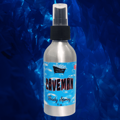 Caveman Fine Fragrance Mist Body Splash Spray for Men Man Cave Type
