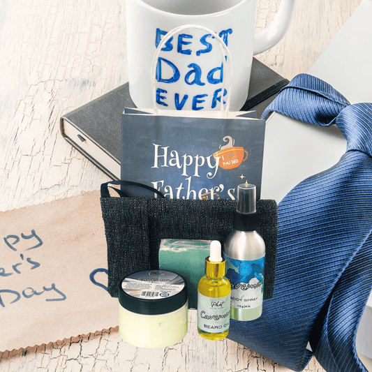 Caveman Men's Bath and Body Gift Set Man Cave Type