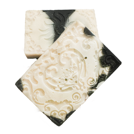 Charcoal and Kaolin Clay Handmade Bar Soap