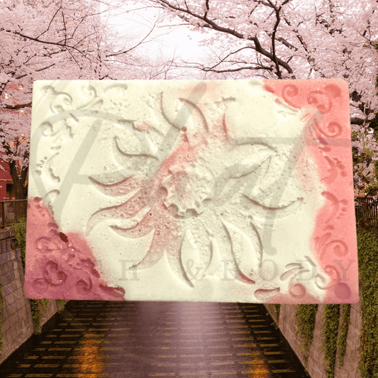 Cherry Blossom Handmade Natural Bar Soap Japanese Cherry Blossom