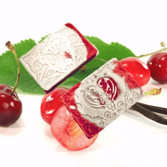 Cherry Vanilla Handmade Natural Bar Soap