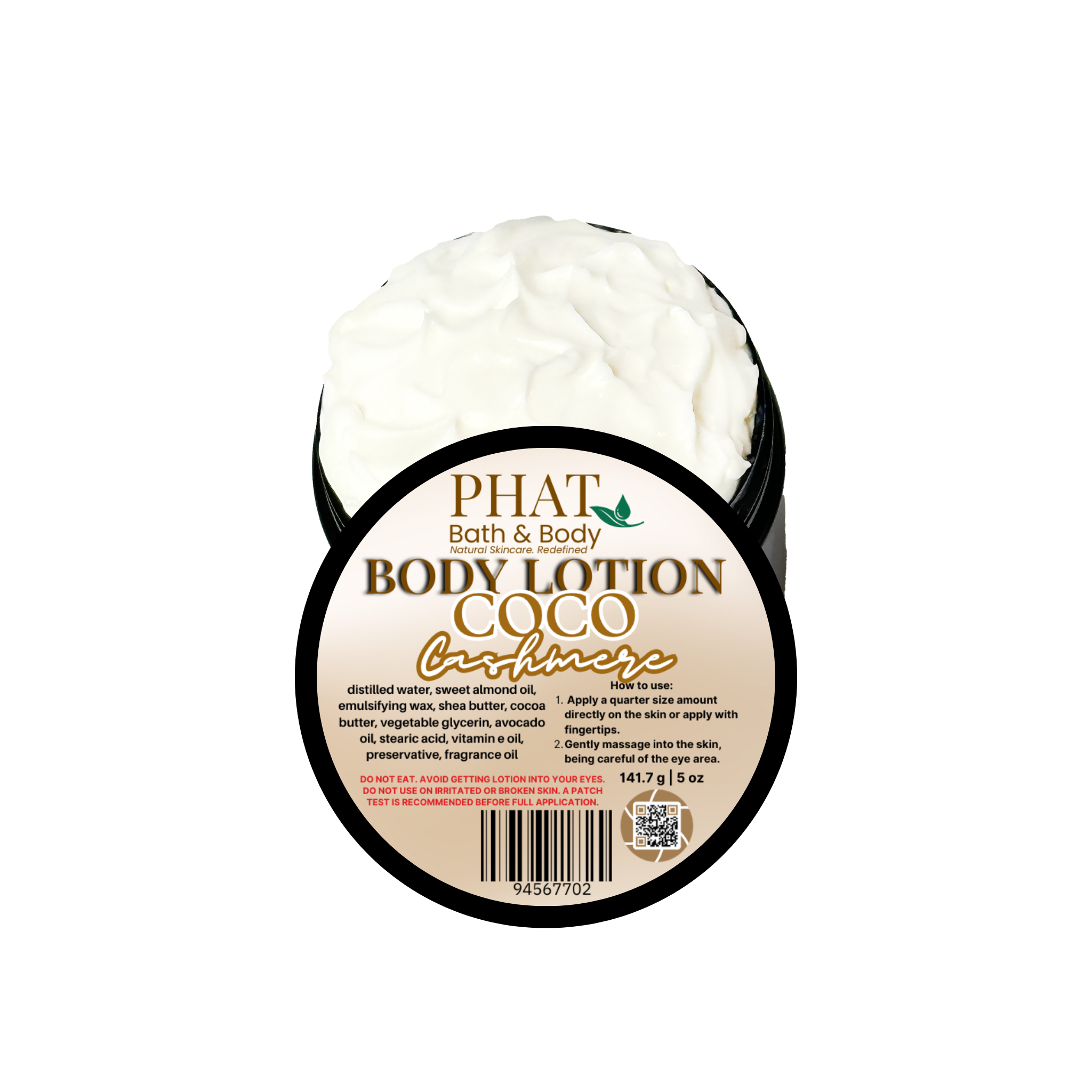 Coco Cashmere Moisturizing Body Lotion Cocoa Butter Cashmere Type | 5 oz