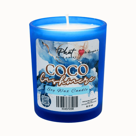 Coco Cashmere Natural Soy Wax Candle Cocoa Butter Cashmere Type