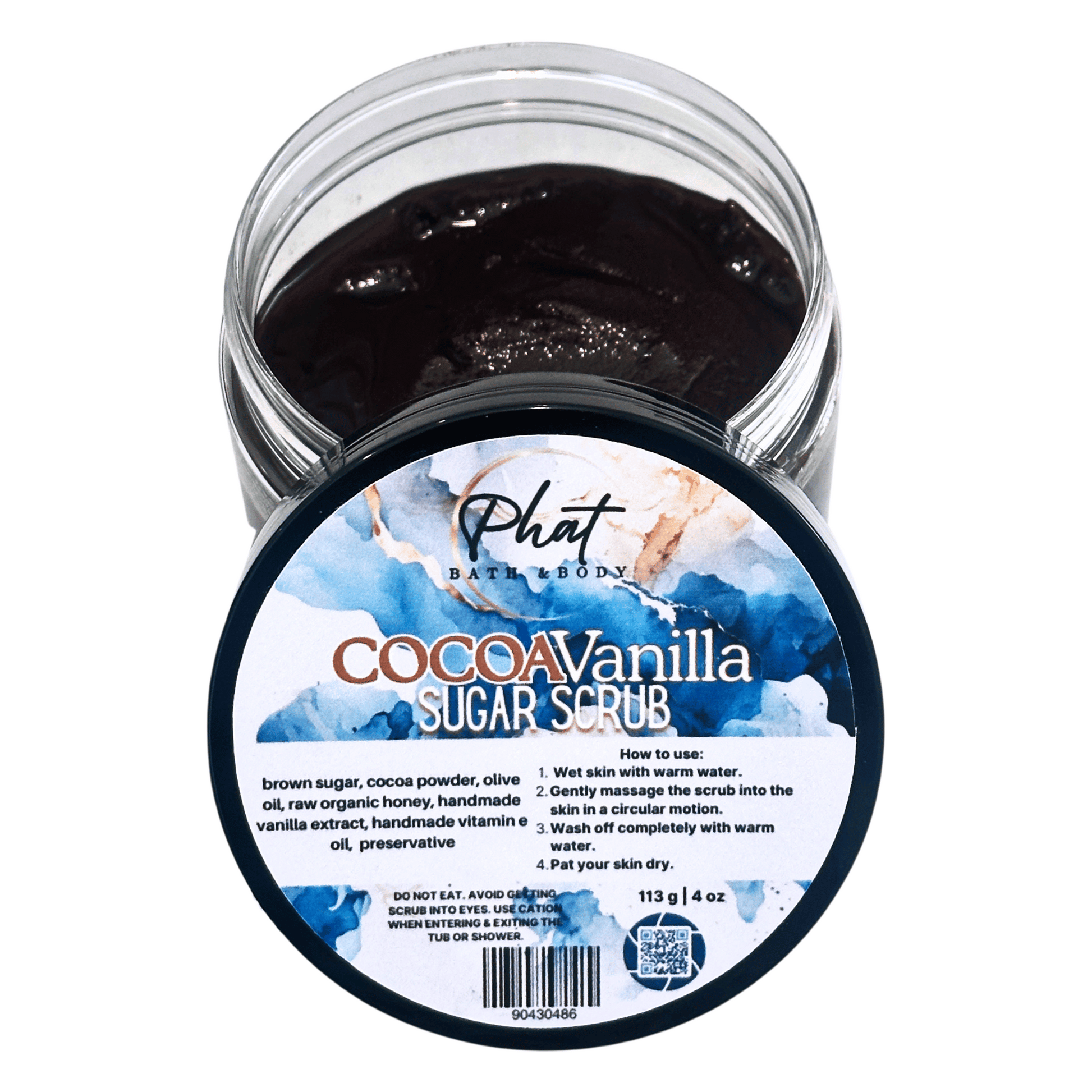 Cocoa Vanilla Golden Glow Exfoliating Sugar Scrub
