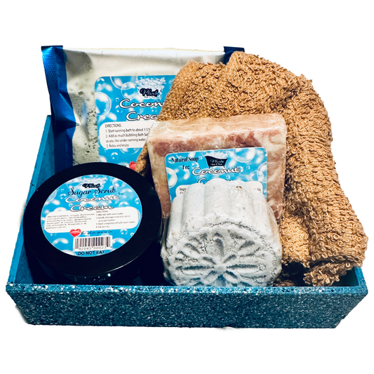 Coconut Cream Bath and Body Gift Set