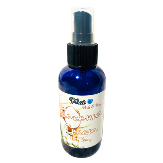 Coconut Cream Body Spray Fine Fragrance Mist 