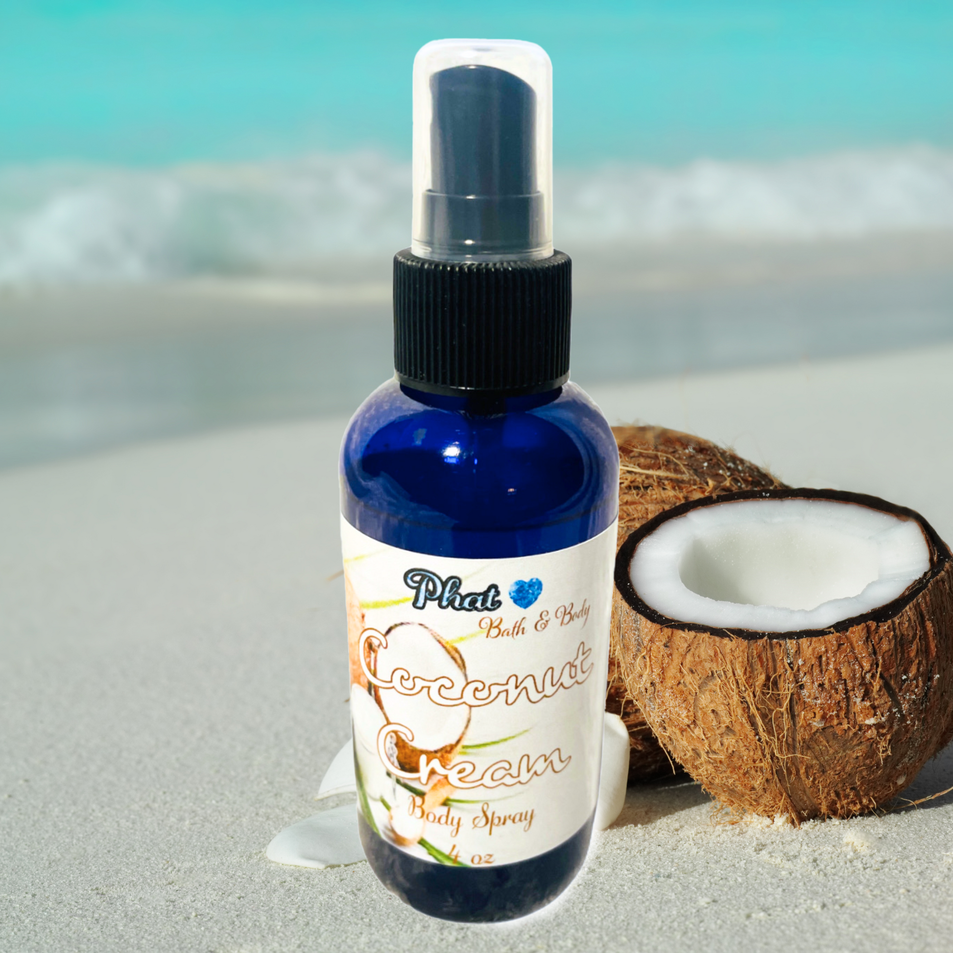 Coconut Cream Body Spray Fine Fragrance Mist 