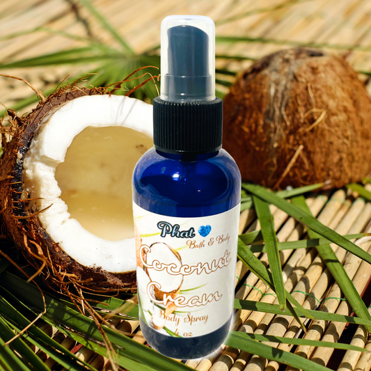 Coconut Cream Body Spray Fine Fragrance Mist 