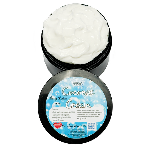 Coconut Cream Organic Moisturizing Body Lotion