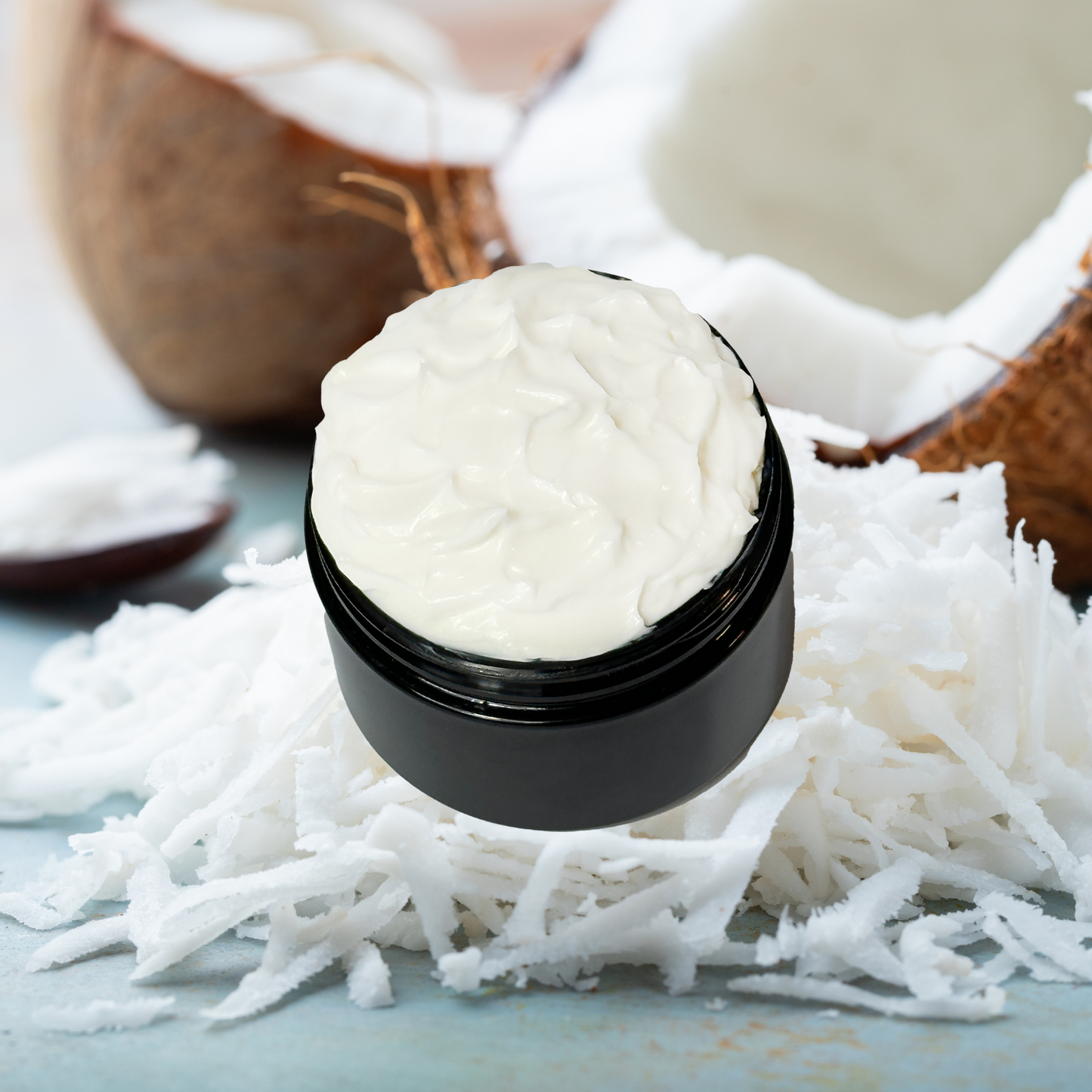 Coconut Cream Organic Moisturizing Body Lotion Shea Cocoa Butter