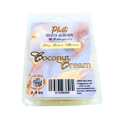 Coconut Cream Soy Wax Melts | 2.4 oz