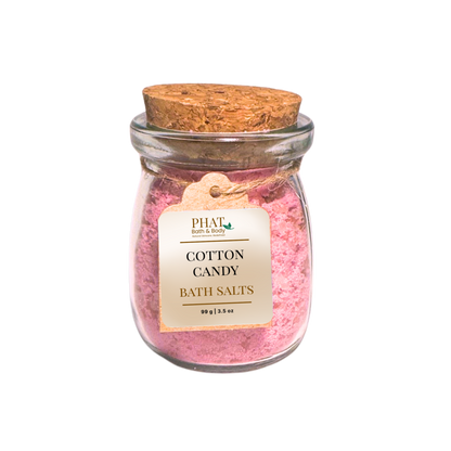 Cotton Candy Mineral Bath Salts - 3.5 oz