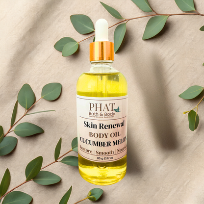 Cucumber Melon Skin Renewal Body Oil - 3.17 oz