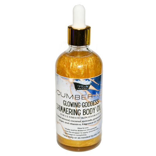 Cucumber Melon Glowing Goddess Natural Shimmer Body Oil