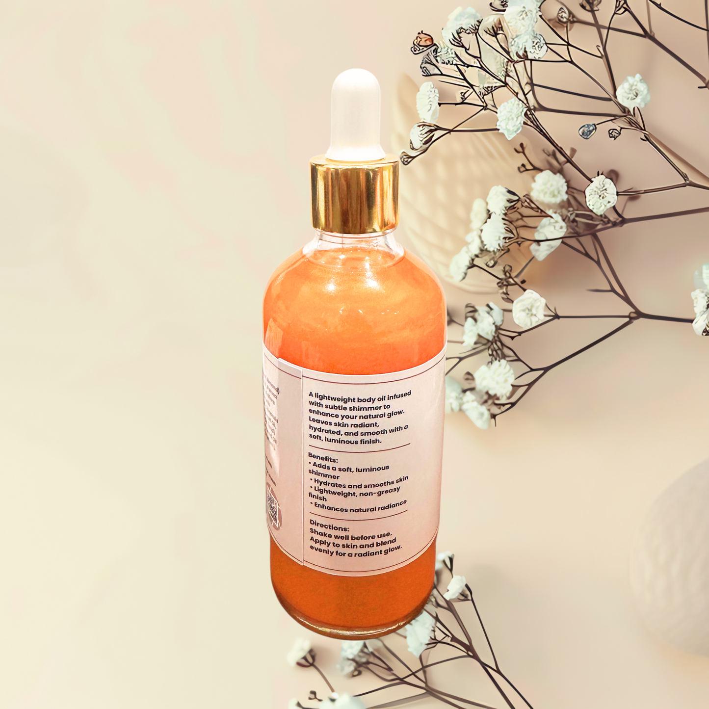 Cucumber Melon Glowing Goddess Shimmer Body Oil - 3.17 oz
