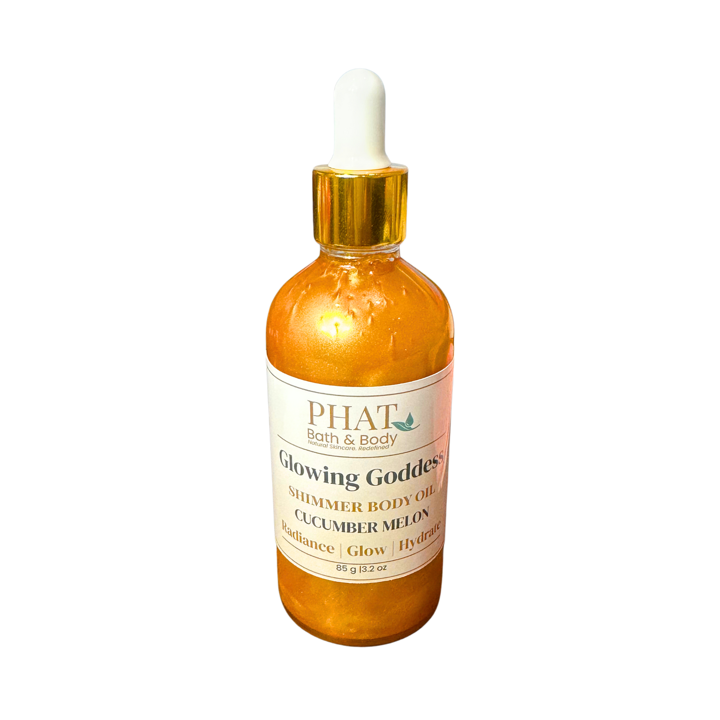 Cucumber Melon Glowing Goddess Shimmer Body Oil - 3.17 oz