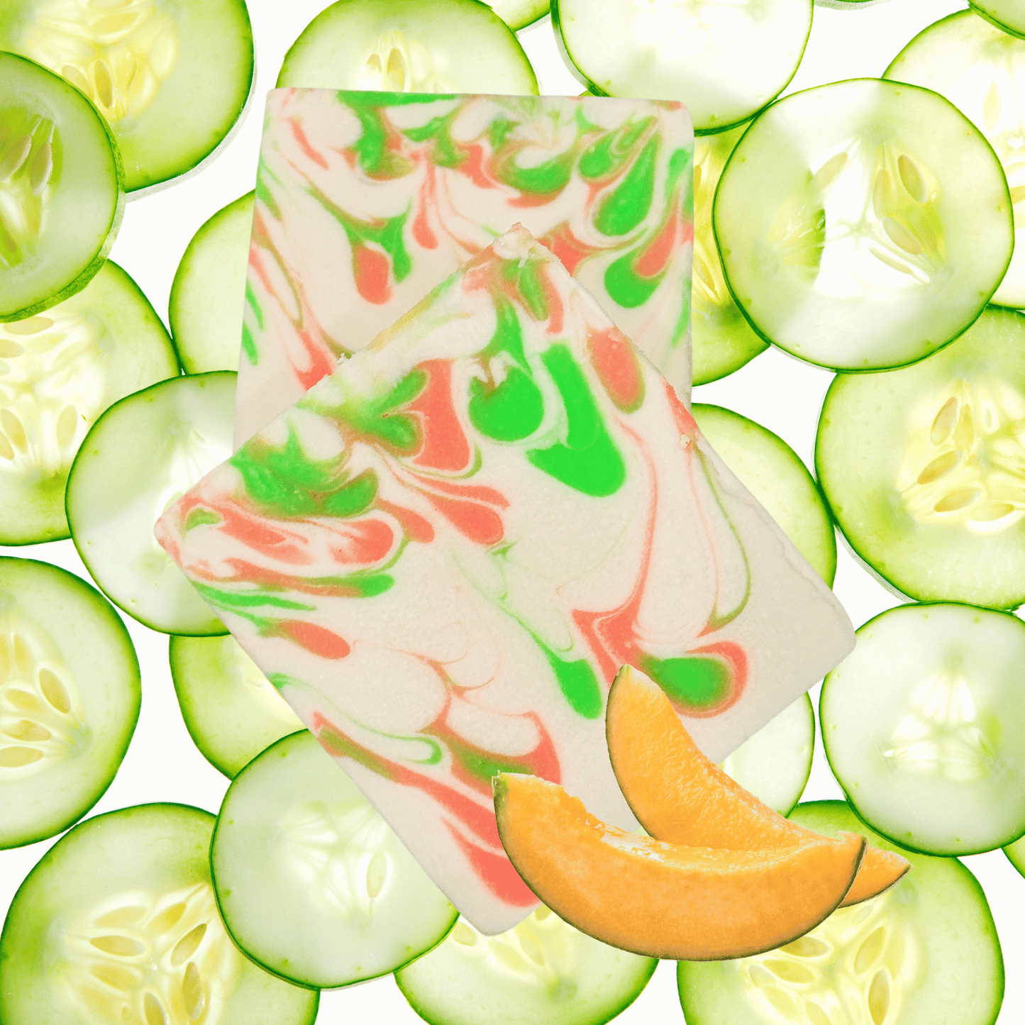 Cucumber Melon Handmade Natural Bar Soap