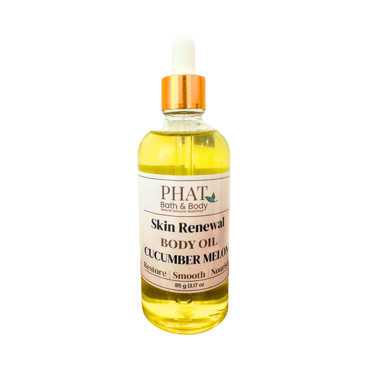 Cucumber Melon Skin Renewal Body Oil - 3.17 oz