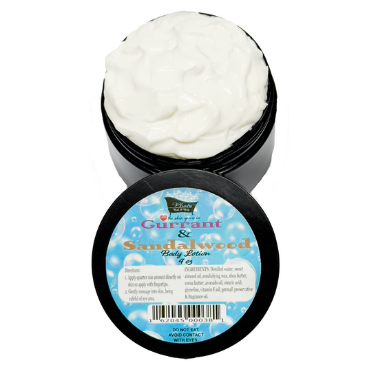 Currant and Sandalwood Organic Moisturizing Body Lotion