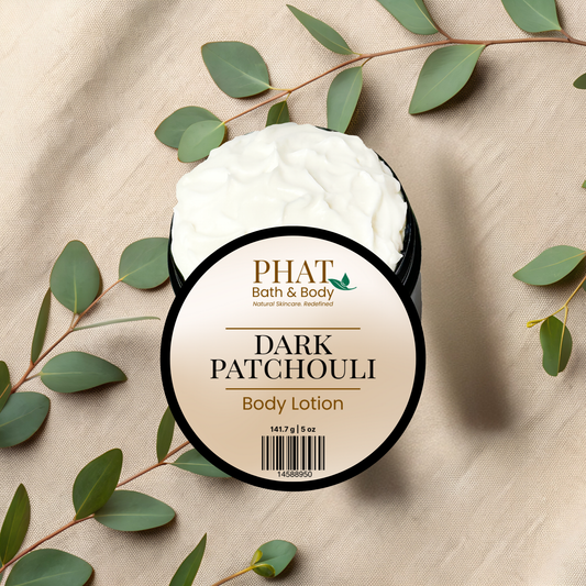 Dark Patchouli Signature Scent Moisturizing Body Lotion with Shea Cocoa Butter & Avocado Oil | 5 oz