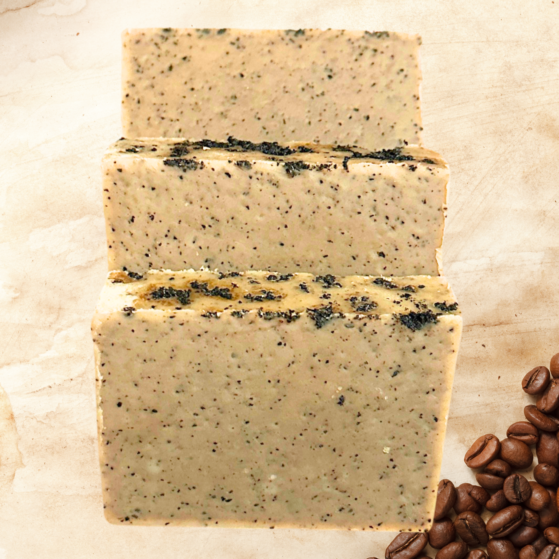 Dark Roast Coffee Handmade Natural Bar Soap