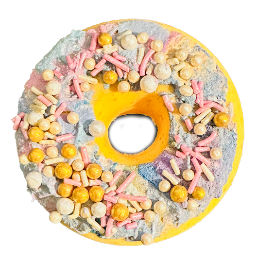 Doughnut Oatmeal Skin Nourishing Bath Bombs