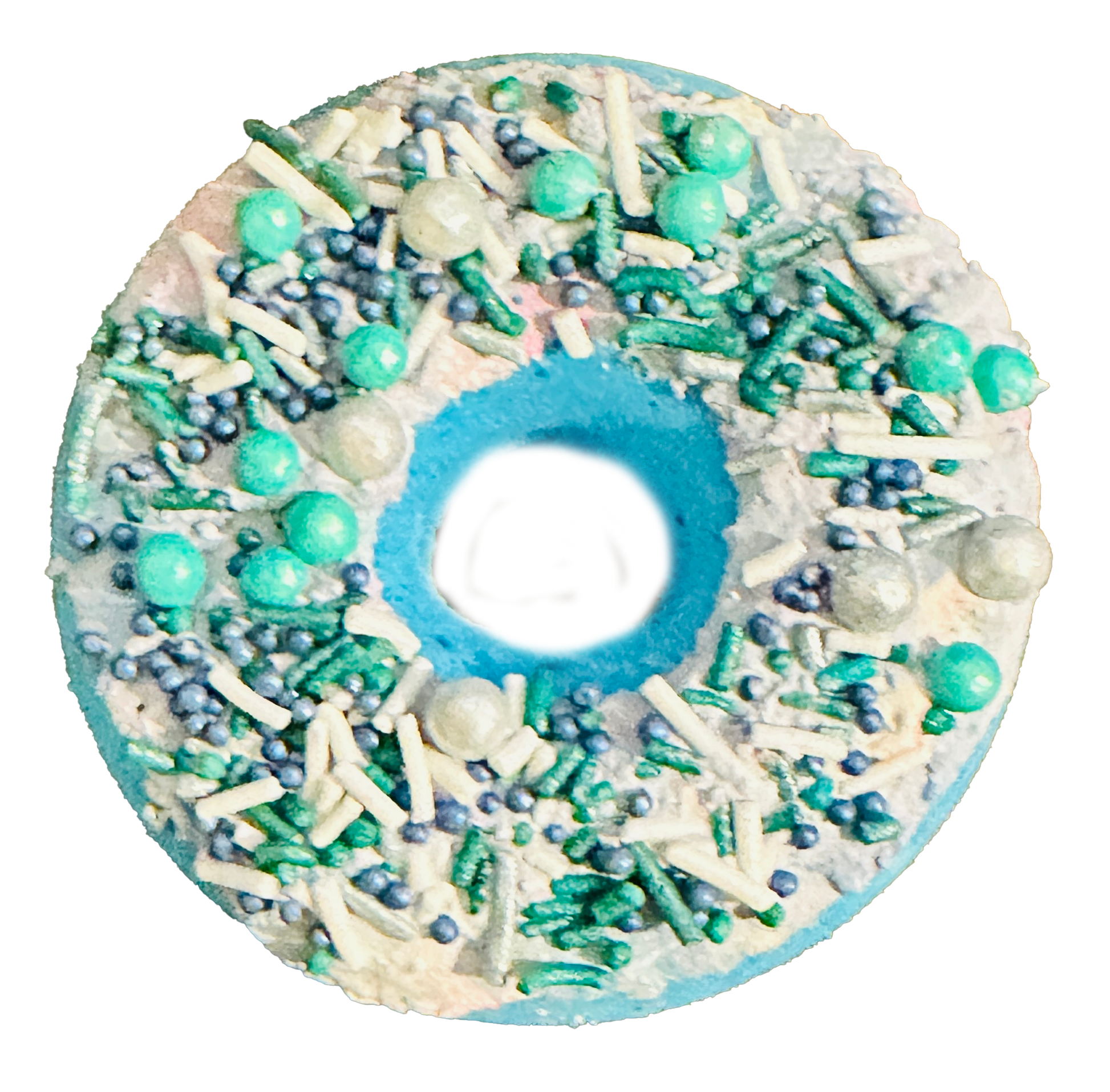 Doughnut Oatmeal Skin Nourishing Bath Bombs Organic Natural Kids Bath Bombs