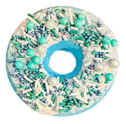 Doughnut Oatmeal Skin Nourishing Bath Bombs Organic Natural Kids Bath Bombs