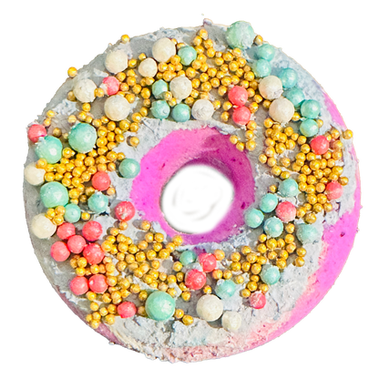Doughnut Oatmeal Skin Nourishing Bath Bombs Organic Natural Kids Bath Bombs