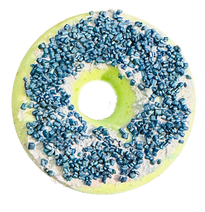 Doughnut Oatmeal Skin Nourishing Bath Bombs Organic Natural Kids Bath Bombs