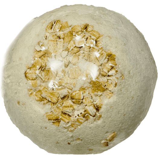 Goat's Milk Oatmeal and Honey Skin Nourishing Bath Bombs Organic Natural Bath Bombs