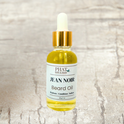 Jean Noir | Limited Edition | Beard Oil - 1 oz