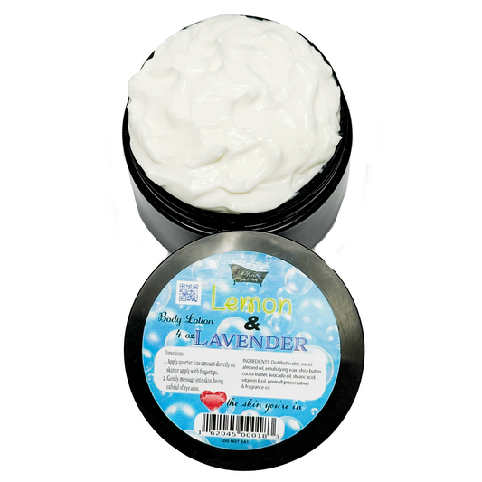 Lemon and Lavender Organic Moisturizing Body Lotion