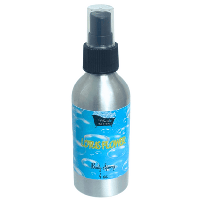 Lotus Flower Fragrance Mist Body Splash Spray Bamboo and lotus type