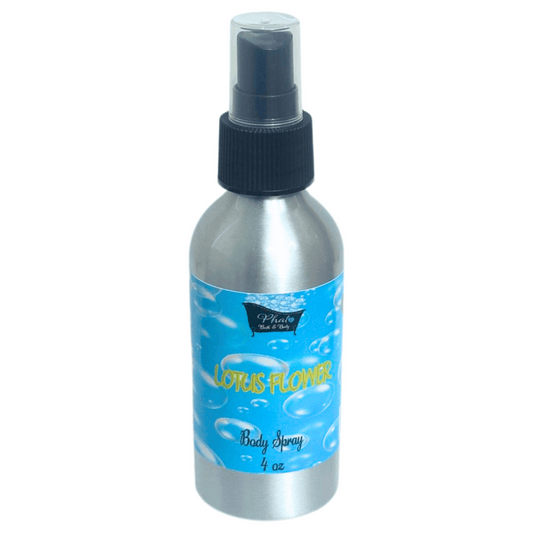 Lotus Flower Fragrance Mist Body Splash Spray Bamboo and lotus type