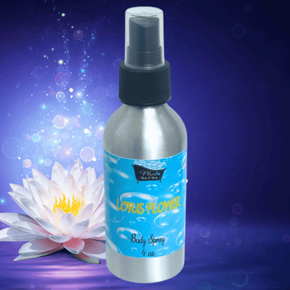 Lotus Flower Fragrance Mist Body Splash Spray Bamboo and lotus type