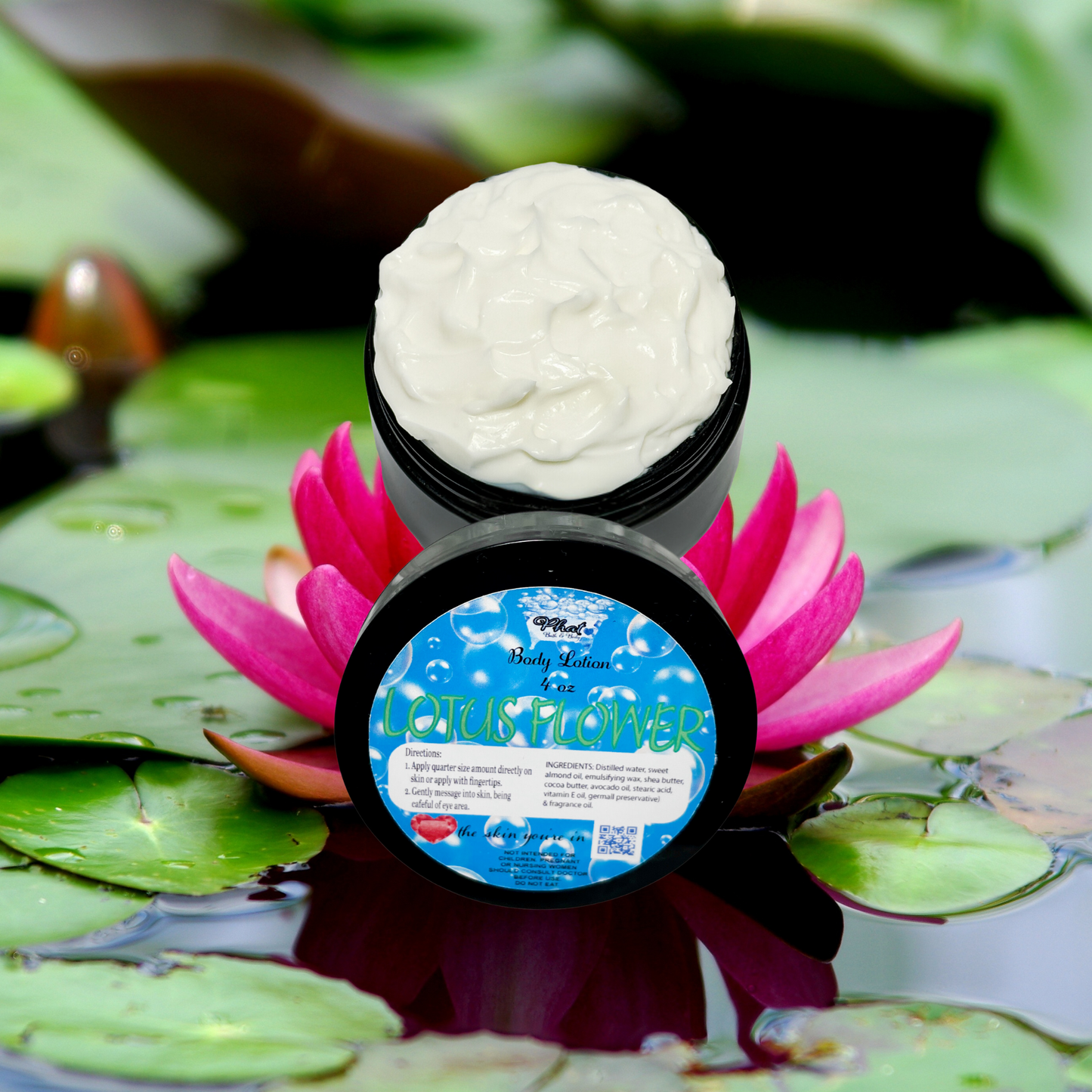 Lotus Flower Organic Moisturizing Body Lotion