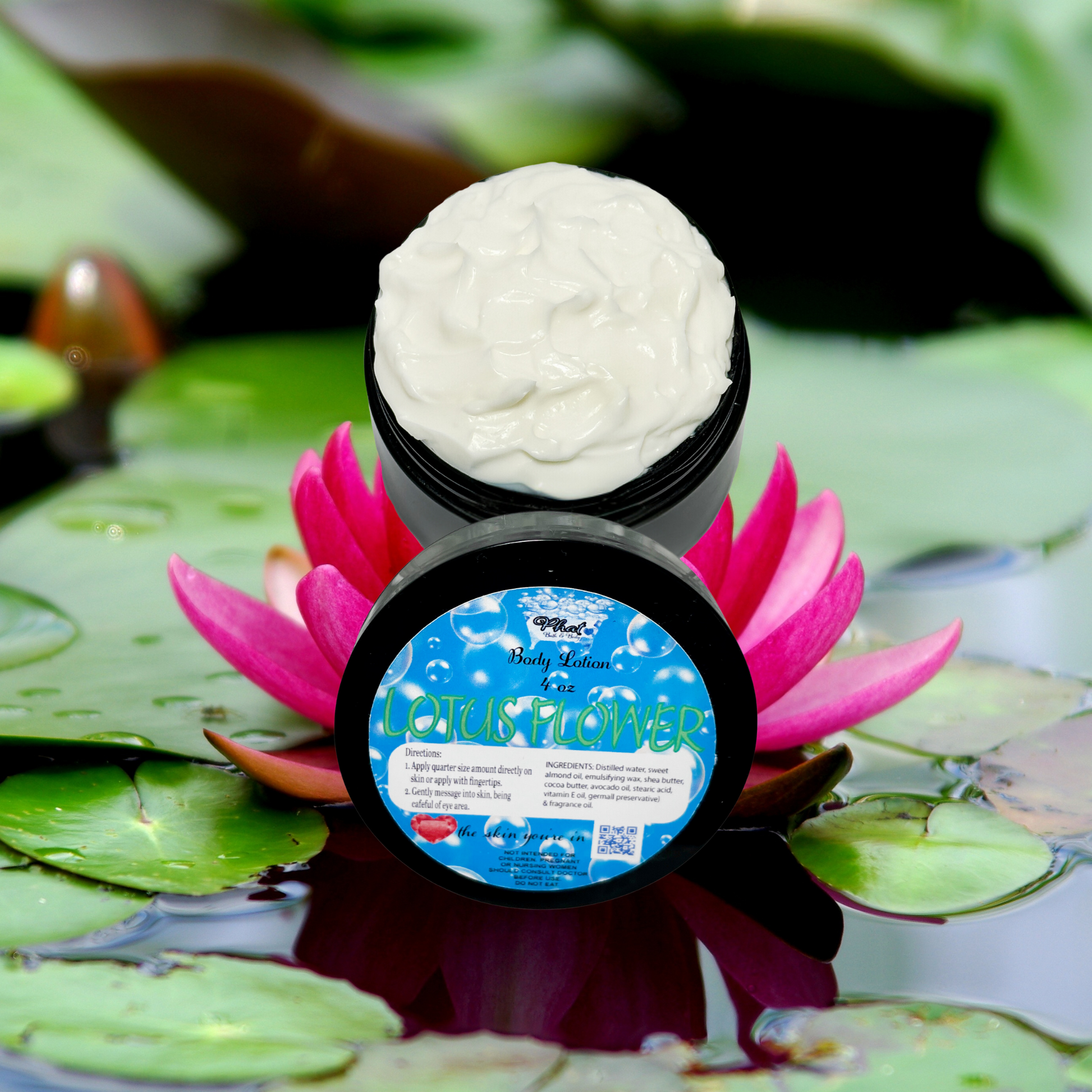 Lotus Flower Organic Moisturizing Body Lotion