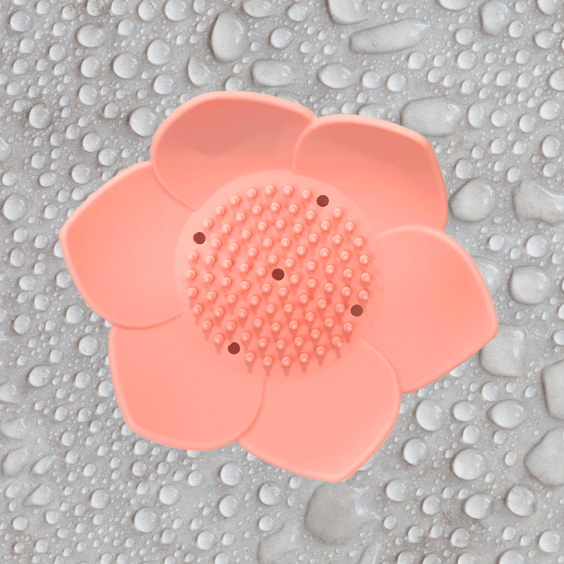 Lotus Shower Steamer Caddy Soap Tray Soap Saver in Assorted Colors