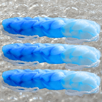 Mesh Back Scrubber Sponge with Rope Handles