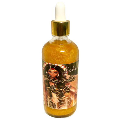 Naked Glowing Goddess Natural Shimmer Body Oil