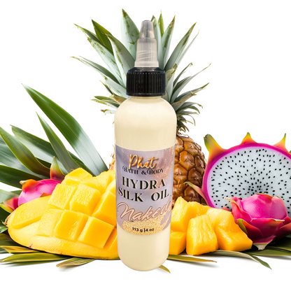 Naked | Hydra Silk Oil | Hydrate | Smooth | Restore | 4 oz