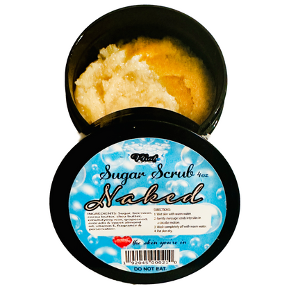 Naked Whipped Shea Sugar Scrub