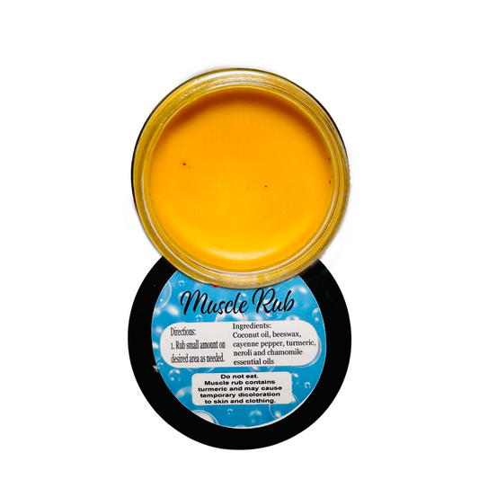 Organic Turmeric Cayenne Muscle Rub