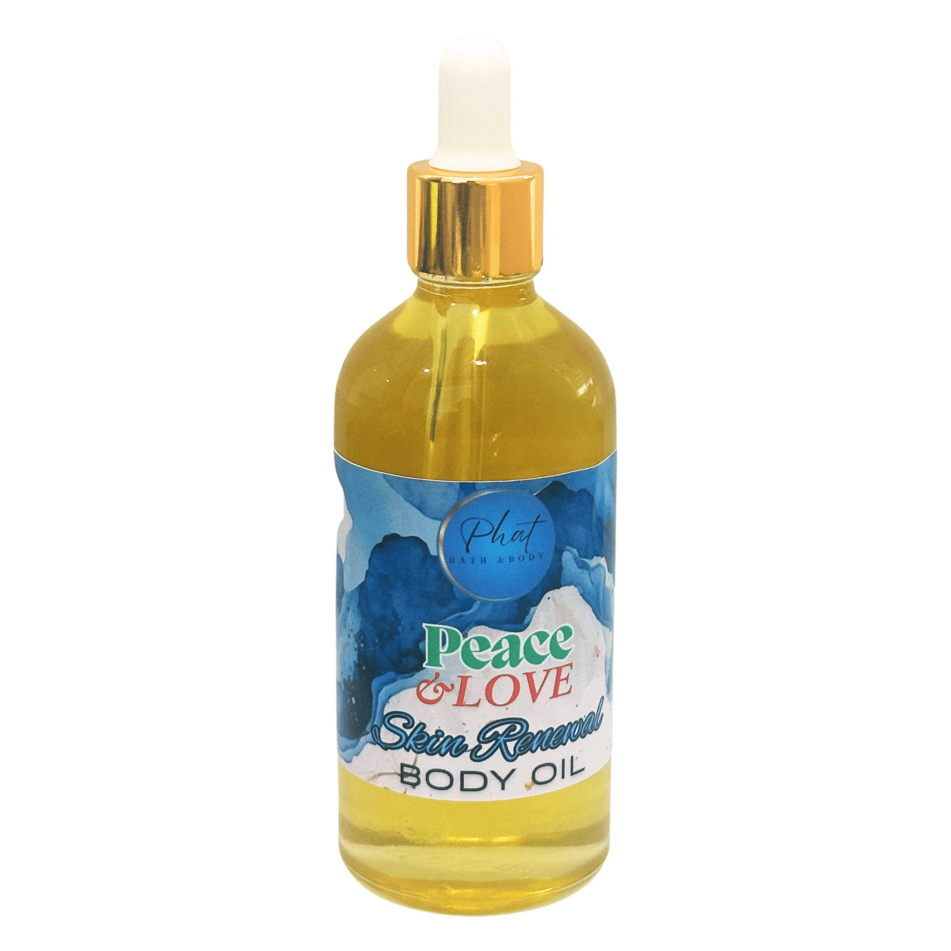 Peace and Love Patchouli Skin Renewal Natural Body Oil