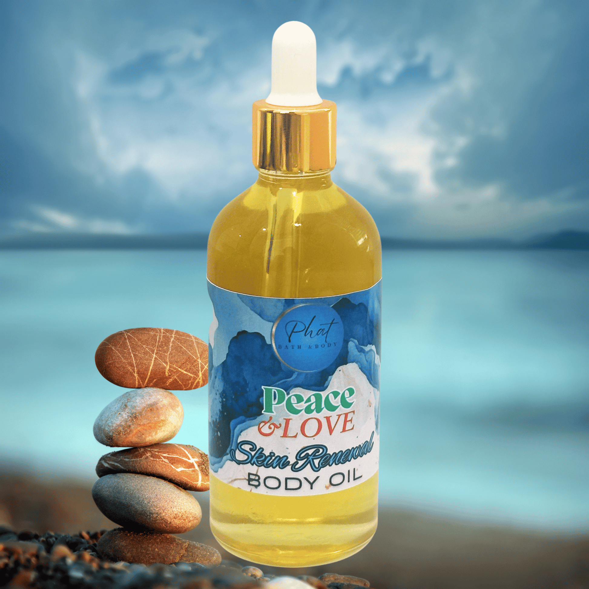 Peace and Love Patchouli Skin Renewal Natural Body Oil